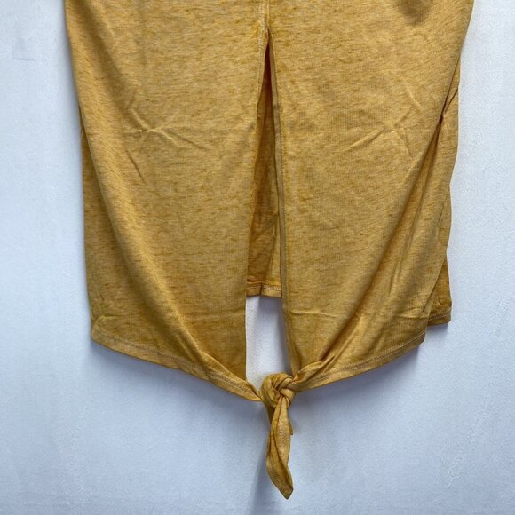 Joei & i Sleeveless Round Neck Split-Tie BackTank Top Women Medium Light Orange - Picture 10 of 16